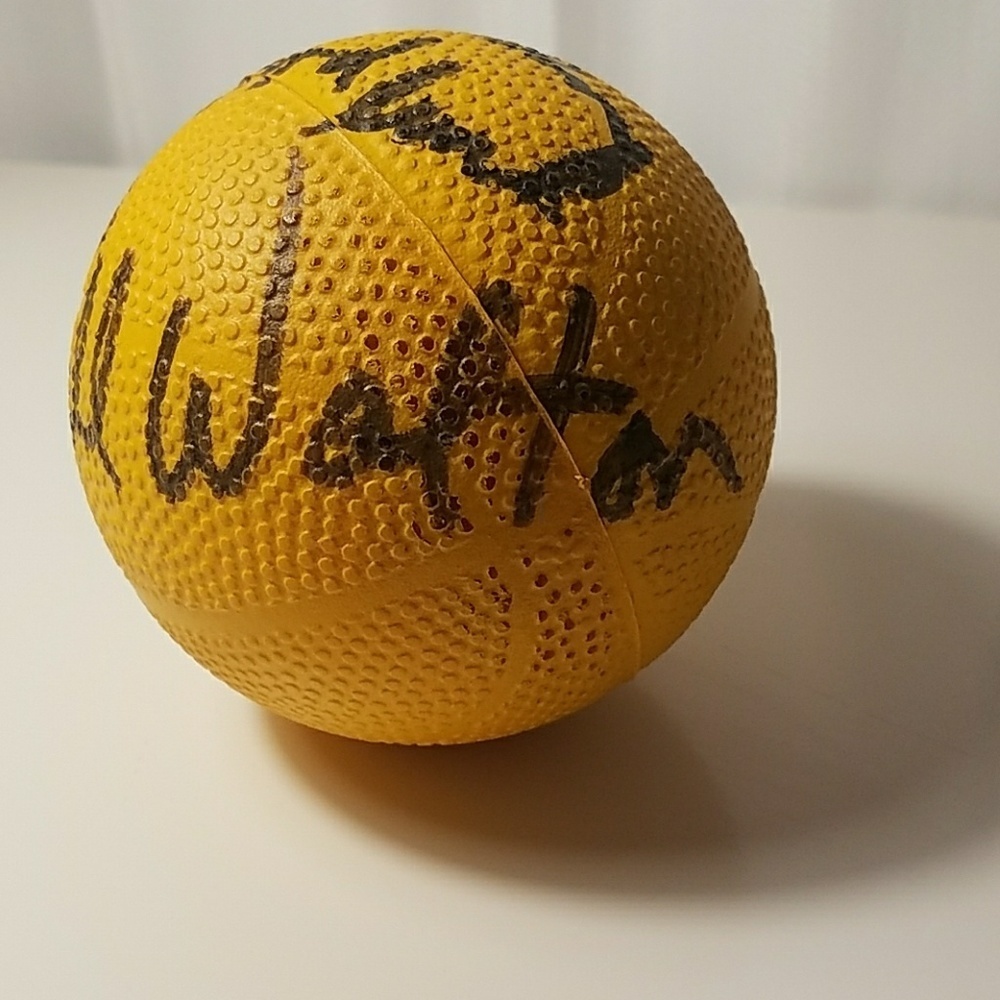 Signed Bill Walton Ball - Picture 4 of 6